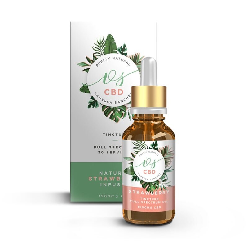 1500mg Blueberry/Strawberry Tincture