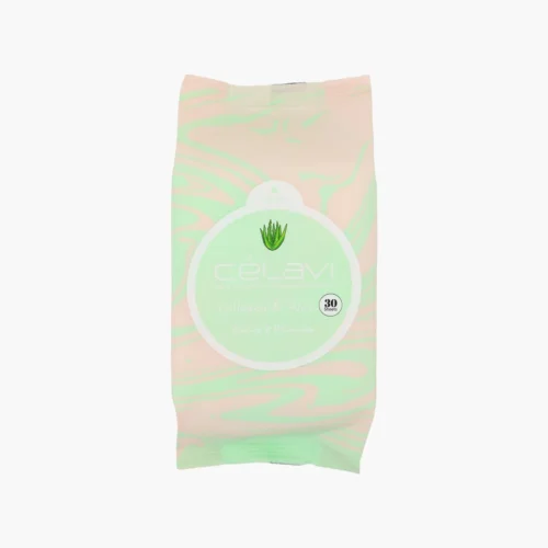 Célavi Collagen & Aloe Make-up Remover Cleansing Towelettes